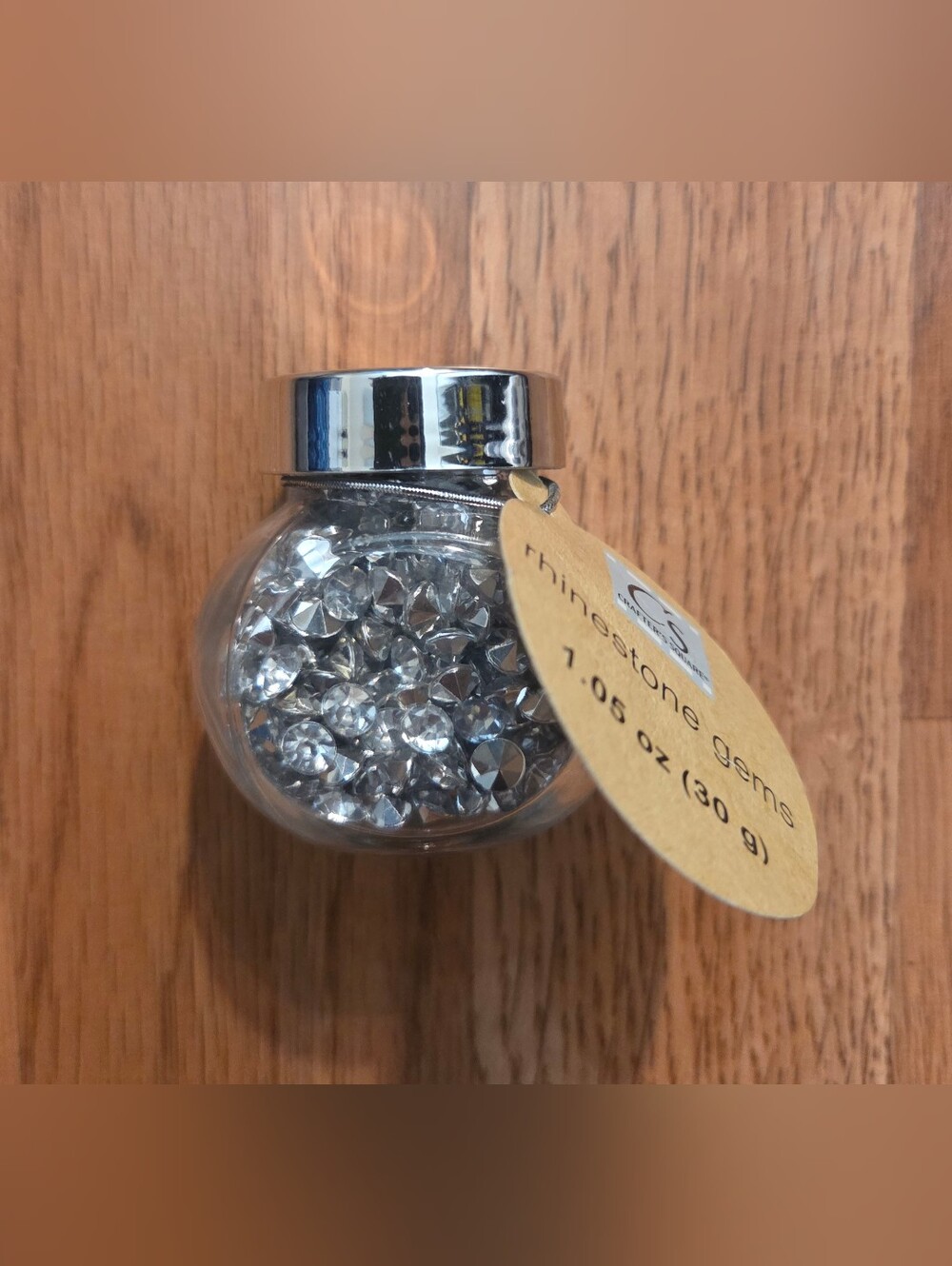 Crafter's Square Rhinestone Gems Silver - Picture 4 of 4